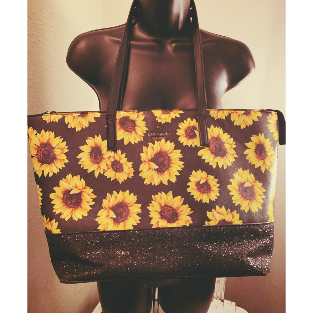 Kate spade sunflower purse
